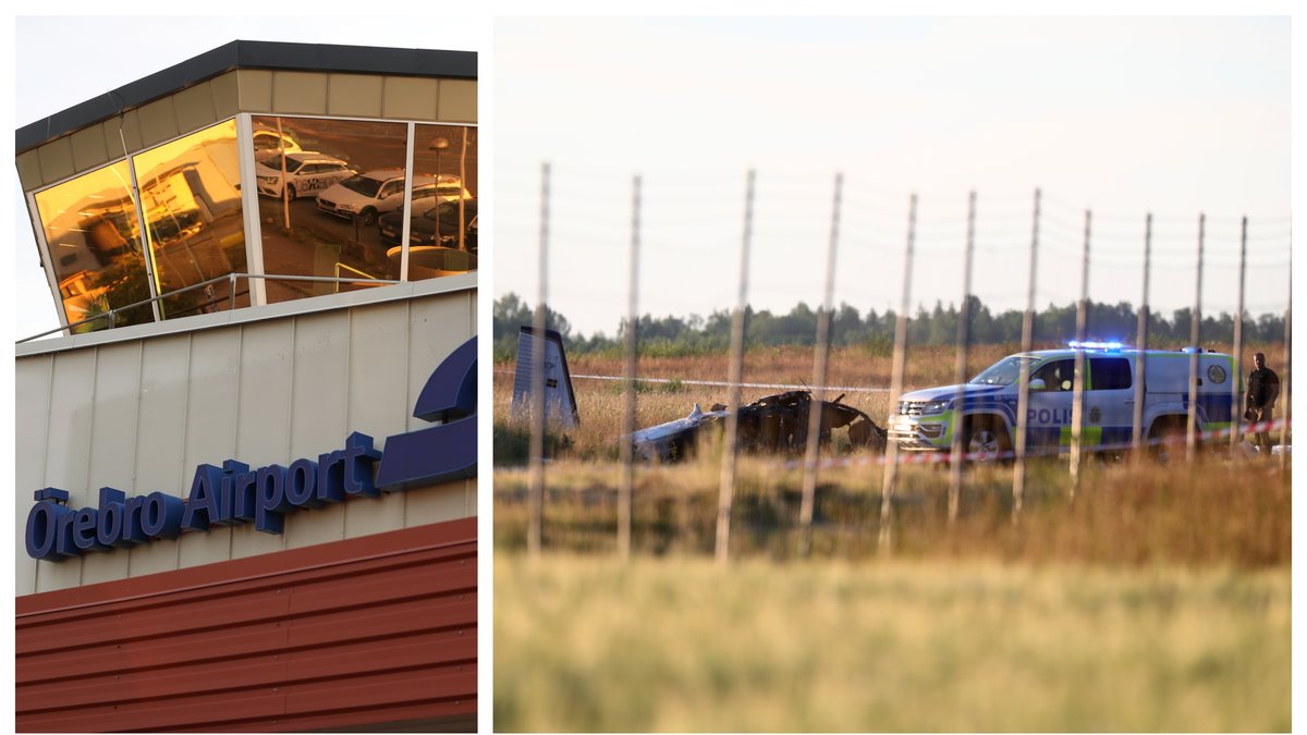 Flera personer omkom i en svår flygolycka vid Örebro flygplats under torsdagskvällen.